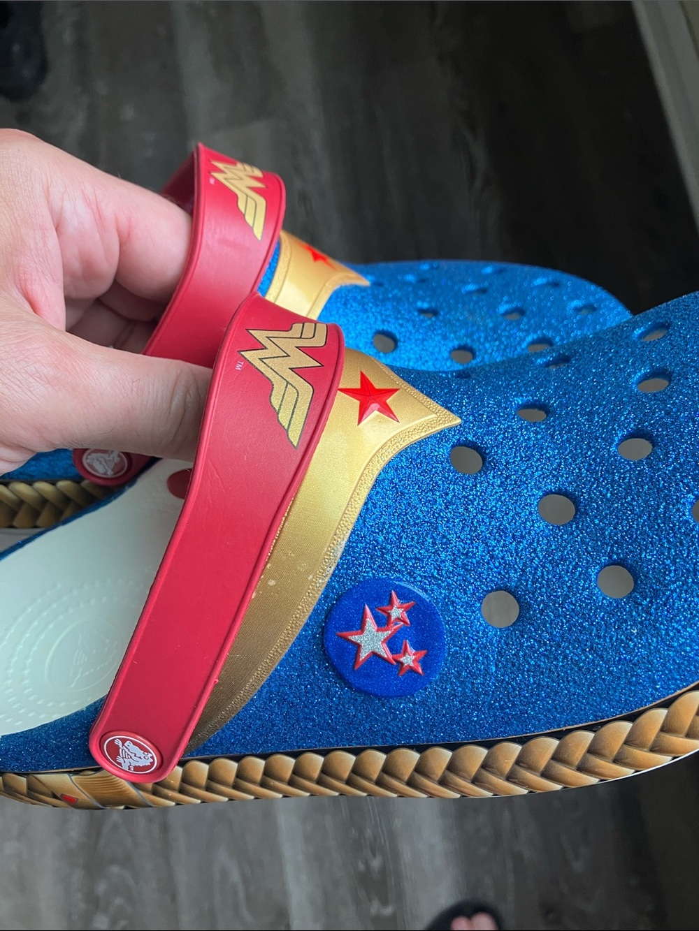 Crocs Crocband Wonder Woman Clogs - Picture 17 of 17